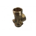 Conector din alama 8cm