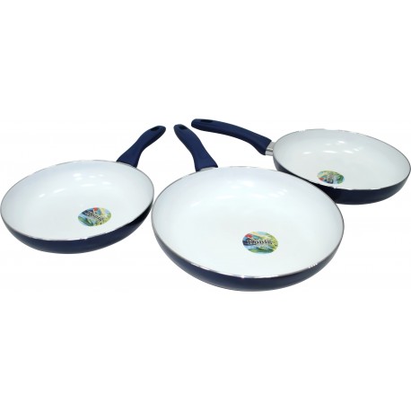 Set de tigăi de ceramică C22,24,26 Konig