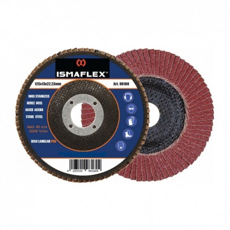 Диск лепестковый ISMAFLEX 125x13x22.23 p40