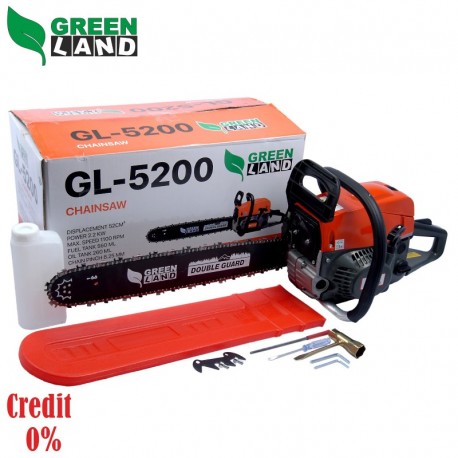 Бензопила цепная 2.2KW GL5200 GreenLand